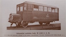 První kolejové autobusy v zahraničí i v Československu vycházely ze silničních...