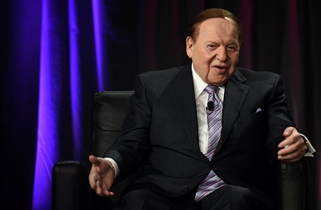 Sheldon Adelson, éf miliardového hazardního impéria a nejvýznamnjí sponzor...
