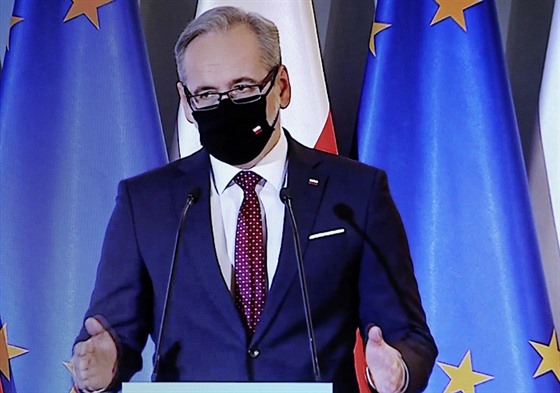 Polský ministr zdravotnictví Adam Niedzielski. (1. ledna 2021)