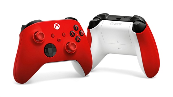 Xbox Series ovladač v barvě Pulse Red