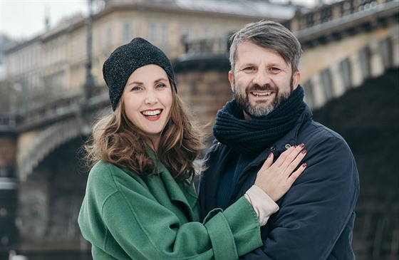 Jana Bernáková a Rudolf Merkner (Praha, 18. ledna 2021)