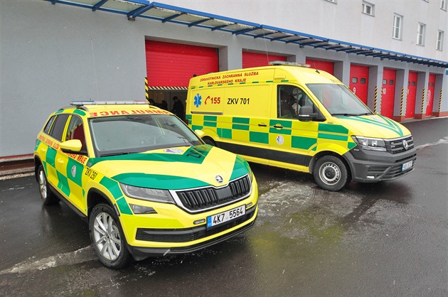 Karlovarská záchranná sluba má nové pírstky do vozového parku. (13. ledna...