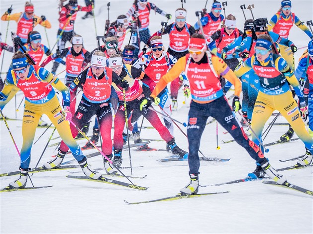 VÝSLEDKY: Mistrovství světa biatlonistů v Oberhofu v roce 2023