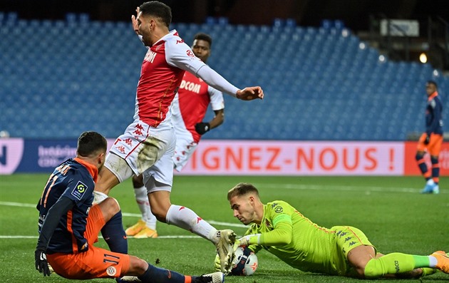 Fotbalisté Monaka potvrdili dobrou formu výhrou v Montpellier