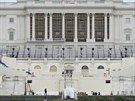 Washington D.C. se chystá na inauguraci Joea Bidena. (10. ledna 2021)