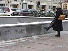 Svobodu Navalnému. Tichý protest proti zadrení opoziníka v Petrohrad (18....