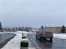 Dopravn situace v Rychnov nad Knnou (13. ledna 2021)