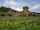 Castello di Amorosa, Kalifornie. Ameriané nemusí nutn cestovat do Itálie, aby...