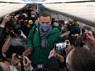 Ruský opoziní politik a prakticky disident Alexej Navalnyj se vracel z Berlína...