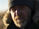 Ji�í Langmajer p�i natá�ení filmu Minuta v��nosti