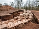 Na Vysokch ancch u zmku v Nchod archeologov odkryli zejm pozstatky...