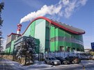 Spalovna komunlnho odpadu v Chotkov u Plzn (11. ledna 2021)