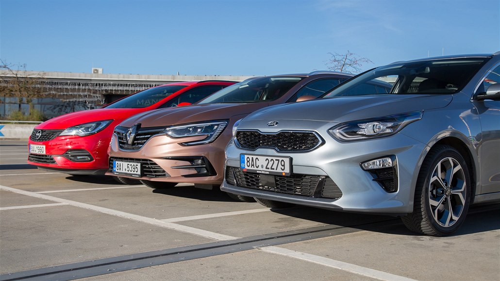 Velký srovnávací test kombíků: Opel, Renault, Kia