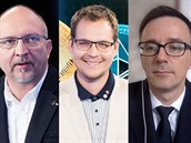 Experti na kryptoměny Vladimír Vencálek a Karel Fillner hosty po Skypu pořadu...