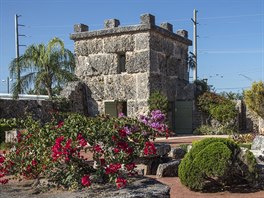 Coral Castle, Florida. Autorem tohoto zajímavého hradu je lotyšský kameník...