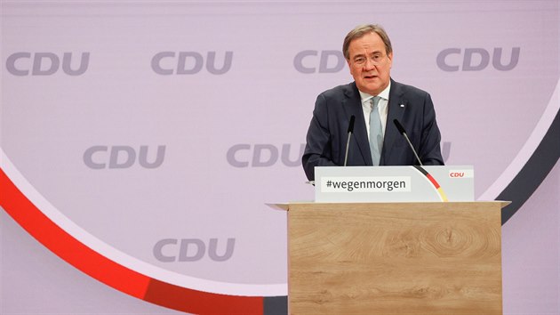 Nový šéf CDU Armin Laschet (16. ledna 2021)