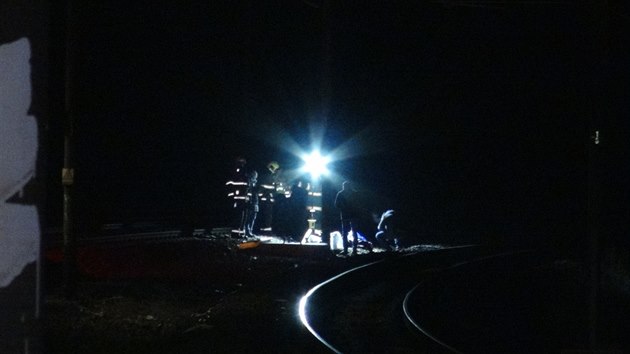 V Praze srazil vlak muže, zraněním na místě podlehl. (11. ledna 2021)