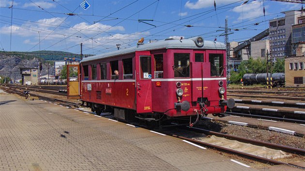 Motorov vz M 131.109 spolku Zubrnick muzeln eleznice na ndra st nad Labem  Stekov