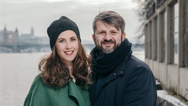 Jana Bernášková a Rudolf Merkner (Praha, 18. ledna 2021)