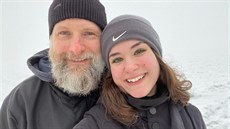 Jana Leonhardtová s partnerem