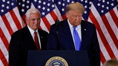 Americký prezident Donald Trump a viceprezident Mike Pence reagují na první... | na serveru Lidovky.cz | aktuální zprávy