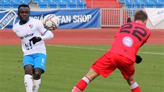 Gambijský obránce Muhamed Sanneh usiluje o angamá v Baníku Ostrava.