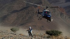 Adrien van Beveren v jedenácté etap� Rallye Dakar.