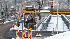 Brandýs nad Orlicí má nyní dva mosty, funk�ní je zatím ten starý.