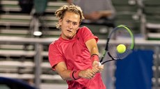 Sebastian Korda na turnaji v Delray Beach