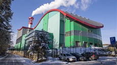 Spalovna komunálního odpadu v Chotíkov u Plzn (11. ledna 2021)