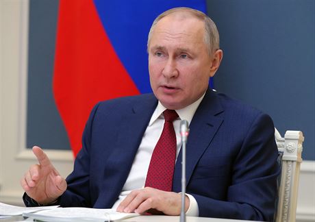 Ruský prezident Vladimir Putin (28. ledna 2021)