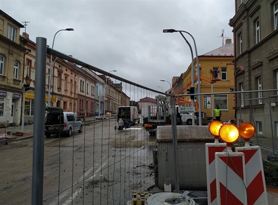 Budějovickou ulici v Táboře čeká třetí a také poslední etapa rekonstrukce....