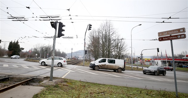 idii se na kiovatce Kníniské a Bystrcké musí obrnit trplivostí, kolony...