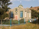 Kostel v etiopském mst Aksúm, kde se podle legendy nachází starozákonní Archa...