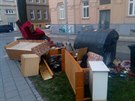 Situace v Olomouci se zhorila, nkteré lokality, kde jsou kontejnery,...