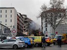 Výbuch v centru Madridu. (20. ledna 2021)