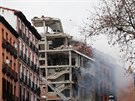 Výbuch v centru Madridu. (20. ledna 2021)