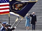 Prezident Joe Biden a první dáma Jill Bidenová. (20. ledna 2021)