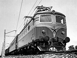 Exportní elektrická lokomotiva Škoda typ 24E určená pro Sovětský svaz