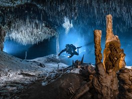 Práv na Yucatánu se podailo v roce 2018 propojit dva jeskynní systémy, 263 km...