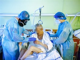 Nemocnice Slaný funguje na hranici možností (29.1.2021)