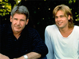 Harrison Ford a Brad Pitt ve filmu Tichý nepítel (1997)