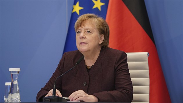 Německá kancléřka Angela Merkelová (26. ledna 2020)