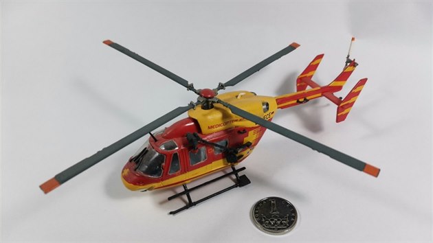 Od malička zbožňoval Medicopter, i proto jeho prvním dílem je právě vrtulník z tohoto seriálu.