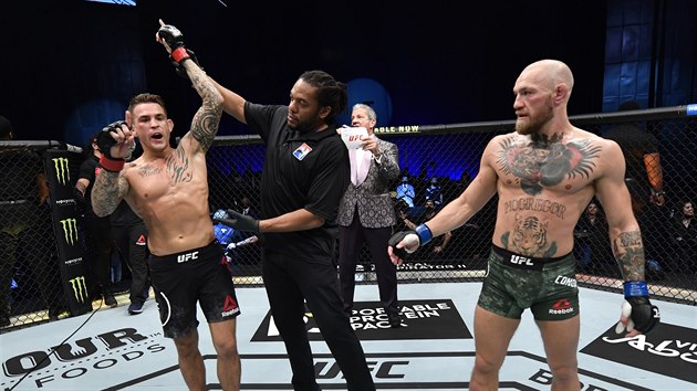 Dustin Poirier porazil Conora McGregora na turnaji UFC 257.
