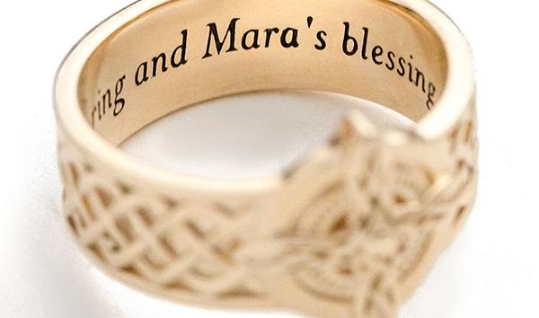 Svatební prsteny inspirované hrou The Elder Scrolls Online