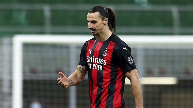 Vylouen Zlatan Ibrahimovic z AC Miln opout hit.