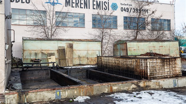 Firma Purum likvidující nebezpečné odpady v Kuklenách v Hradci Králové končí (22. 1. 2021).