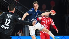 Santiago Baronetto z Argentiny se napahuje k zakonení v zápase proti...