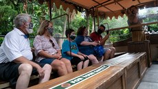 Jungle Cruise v zábavním parku Disney v Orlandu na Florid